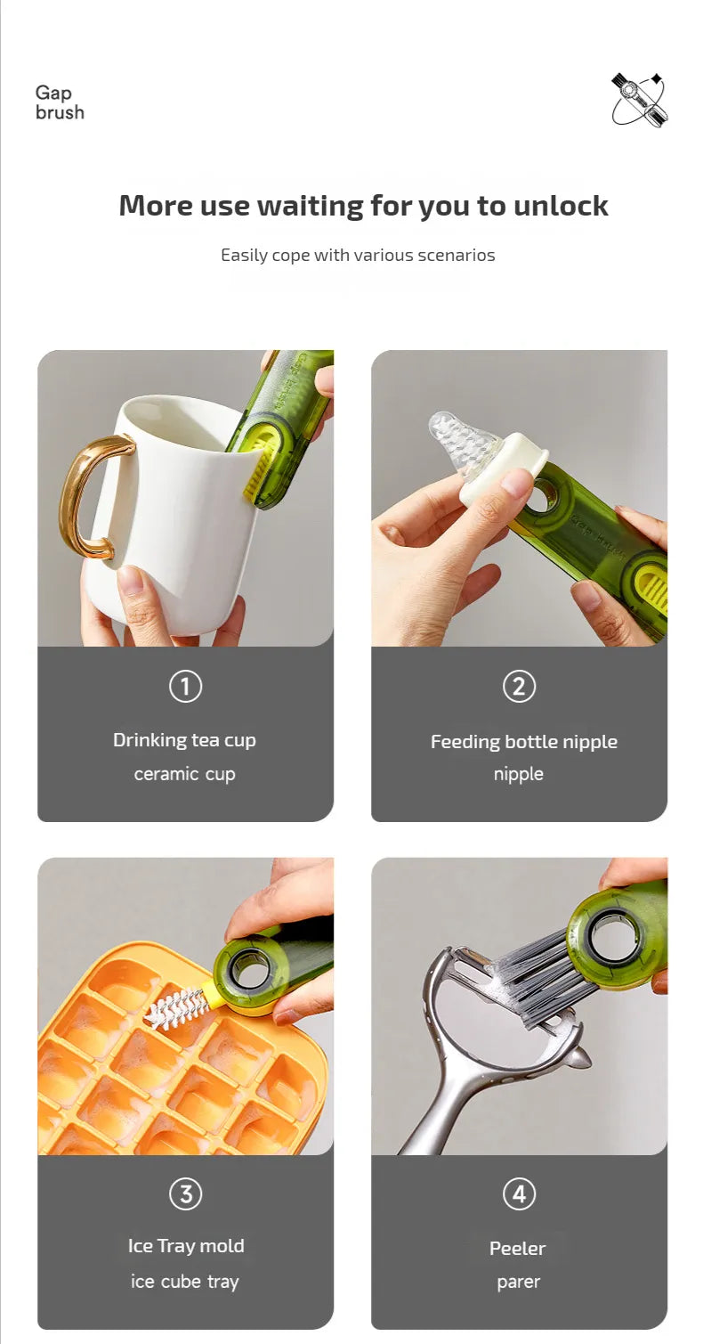 Spiral Cleaning Brush  3 in 1