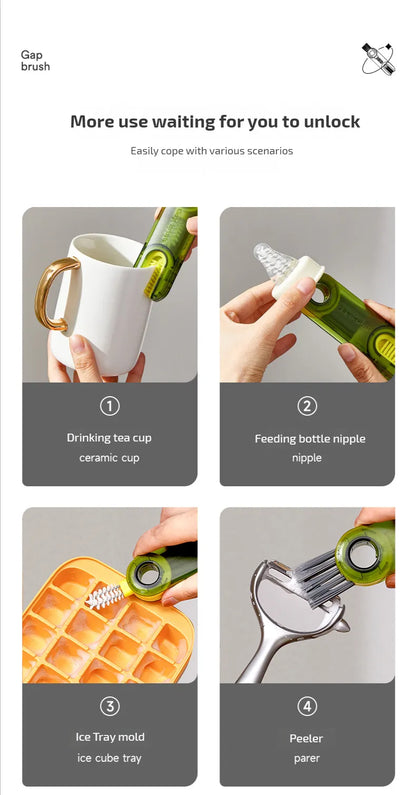 Spiral Cleaning Brush  3 in 1