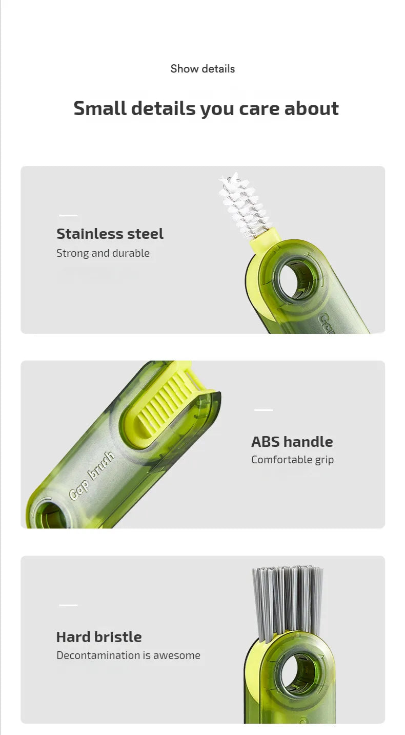 Spiral Cleaning Brush  3 in 1