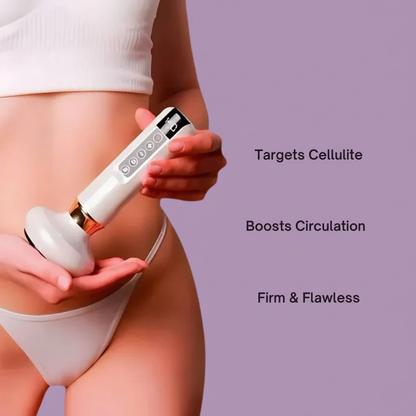 Say goodbye to cellulite, this heated cupping massager effortlessly tones and firms your skin.