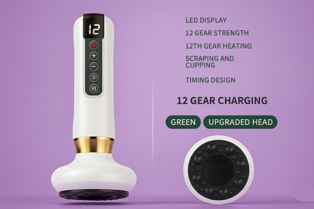 Say goodbye to cellulite, this heated cupping massager effortlessly tones and firms your skin.